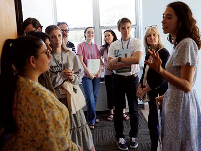 Tour Group at the University of Dallas